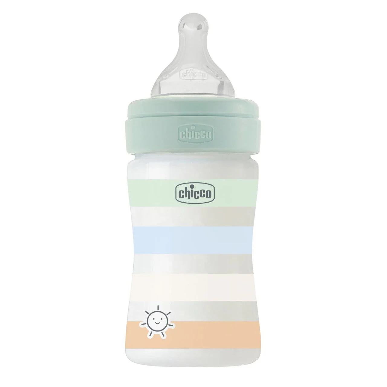 CHICCO - WELL BEING Πλαστικό Μπιμπερό ΘΣ 0m+ (Boy) - 150ml